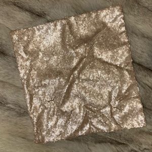 Sequin square pillowcase